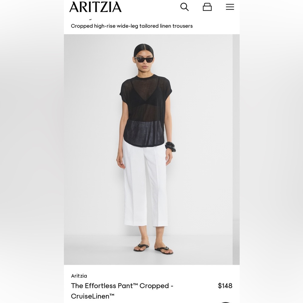 Aritzia The Effortless Pant
